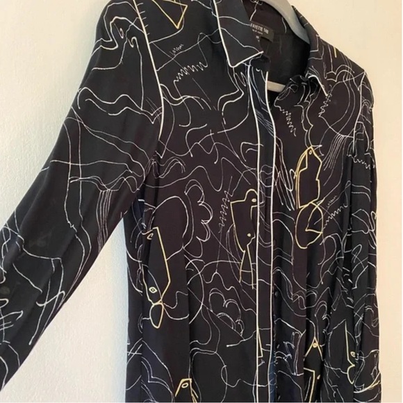 Lafayette 148 - Button down poplin dress shirt - Picture 2 of 3